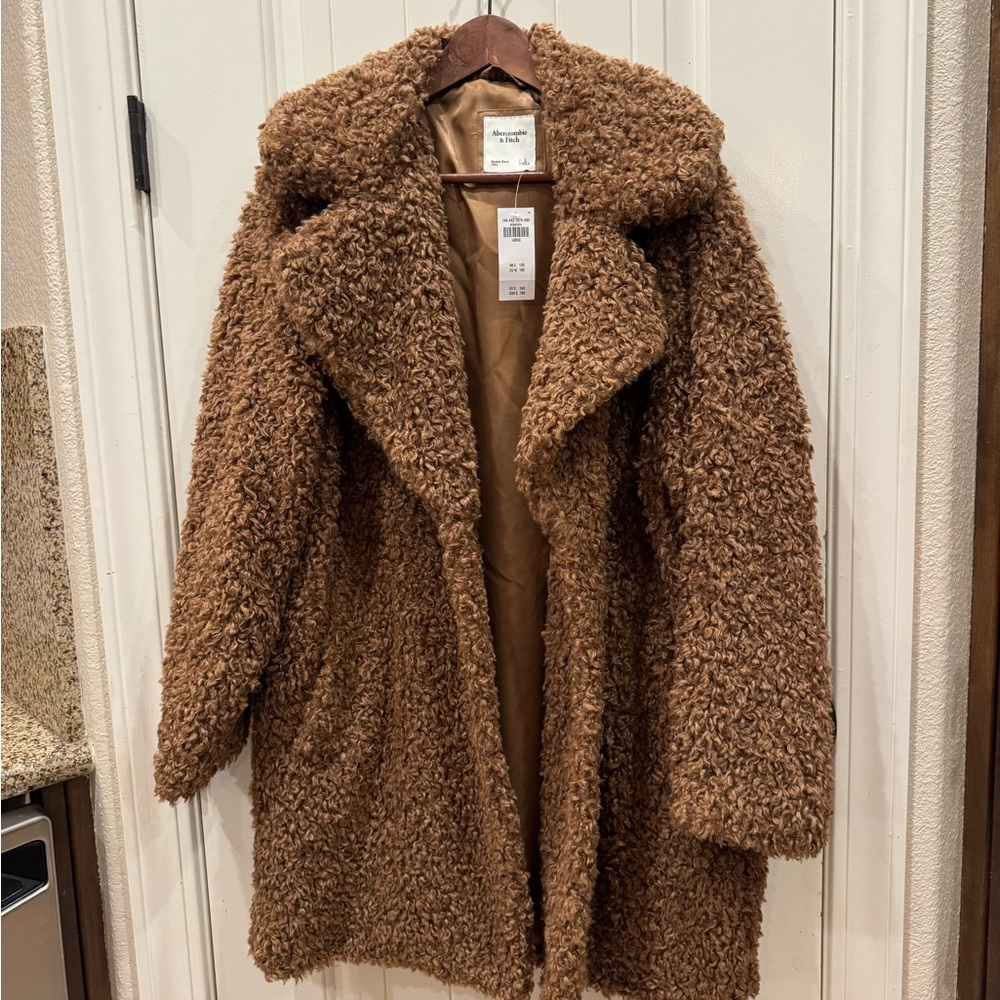 Abercrombie & Fitch teddy coat